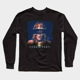 Through the Eyes of Annie Hereditary's Dark Journey Long Sleeve T-Shirt